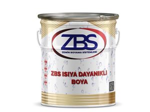 ZBS HEAT RESISTANT PAINT 15 KG - FIREPROOF PAINT 750CO HEAT RESISTANCE BLACK