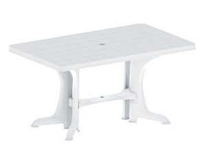 BREZZA 2580 RECTANGULAR TABLE 80X140 CM WHITE | BREZZA 2580 DİKDÖRTGEN MASA 80X140 CM BEYAZ