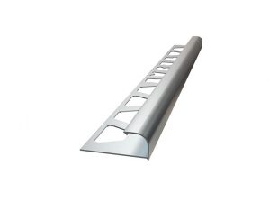 TESAY ALUMINUM EXTERNAL CORNER TILE PROFILE 12MM MATT ANODIZED FÇDA12-01 | TESAY ALÜMİNYUM DIŞ KÖŞE FAYANS PROFİLİ 12MM MAT ELOKSAL FÇDA12-01