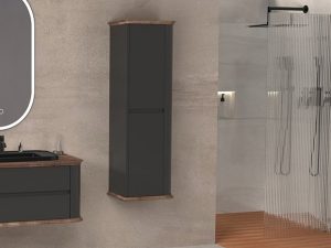 AQUANİL PILER HEIGHT CABINET ANTHRACITE | AQUANİL PILER YÜKSEKLİK KABİNİ ANTRASİT