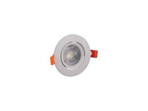 WHITE CASE LENS COB LED PC 5W FL-2067