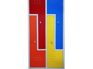 MASTER STEEL Z TYPE WARDROBE METAL 4 DOOR 79X40X185 U-Z04 MULTICOLOR COVER
