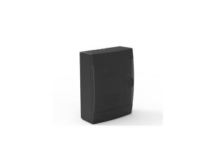 ROOSTER 16 PCS FUSE BOX OVER PLASTERBOARD BLACK | Horoz 16 Parçalı Alçıpan Üstü Sigorta Kutusu Siyah