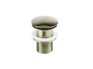 NEWARC WATER HEATER TOP SET PUSH BUTTON BRONZE WITHOUT HOLE 740772E