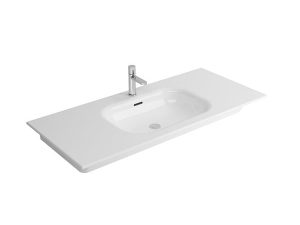 NEWARC WASHBASIN WITH ETAGERE NATURAL 120X46X1,4CM 504120 | NEWARC ETAJERLİ DOĞAL LAVABO 120X46X1,4CM 504120