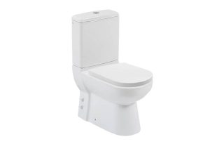 TURQUOISE BELLA WALL-MOUNTED TOILET SET PP SLOW CLOSING LID AND INTERIOR SET005005