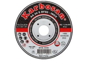 KARBOSAN INOX CUTTER 115X2 5X22 23MM 10190