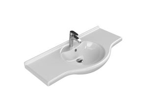 TURQUOISE CERASTYLE NICL WASHBASIN 105X50CM 066700-U