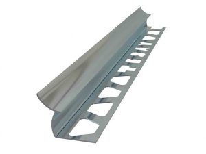 TESAY ALUMINUM INTERIOR CORNER TILE PROFILE 12MM CHROME BRIGHT FÇIAK12-11