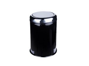 MAXIFLOW PRACTICAL LID DUSTBIN 45 LT BLACK 28666