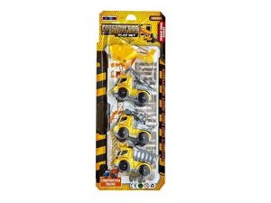 NIZAM TOY 4 PIECE CONSTRUCTION MACHINE SET