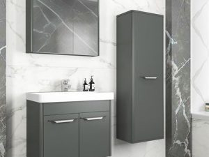 AQUANİL MAUNA 60 CM BATHROOM CABINET ANTHRACITE