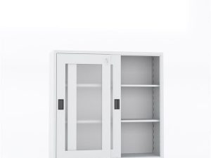 MASTER STEEL FILING CABINET SLIDING PLEXI DOOR 120X40X120 U-DSYG02-SP