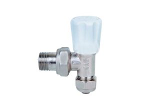 PEX CORNER RADIATOR VALVE 16X1/2