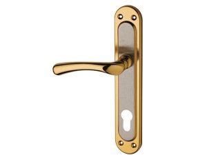INAN AS-218 CENTER DOVE LEFT DOOR HANDLE YALE ALB SATIN