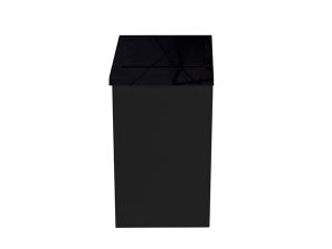 MAXİFLOW SWING LID DUSTBIN 16 LT BLACK 28696