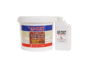 AS-COAT 2K DOUBLE COMPONENT PARQUET ADHESIVE 9 5 KG