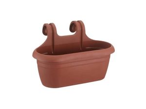 ŞENYAYLA HANGING BALCONY FLOWER POT 6 LT COFFEE 5715