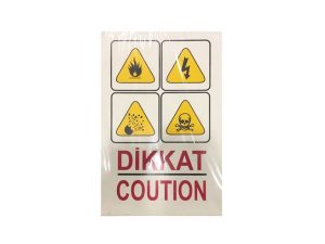 INTER PANEL 25X35 CAUTION CODE 420