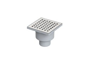 MAXİFLOW LİNE FLOOR DRAIN 10X10 Ø40 BOTTOM OUTLET 13818