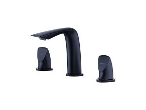 NEWARC LOFT 3 HOLE BASIN FAUCET BLACK 921561B