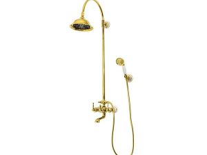 NEWARC PERA SHOWER UNIT WITH FAUCET GOLD 961515
