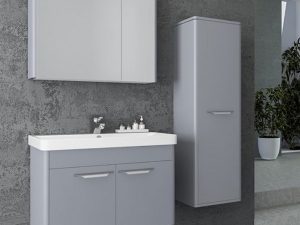AQUANİL MAUNA 80 CM BATHROOM CABINET GRAY
