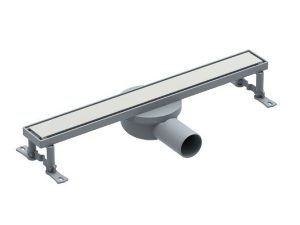 MAXİFLOW LİNE PERA SHOWER GRATE 80CM FULL CHROME-SIDE EXIT 26513
