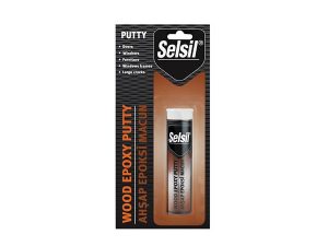 SELSIL 2-COMPONENT WOOD ADHESIVE EPOXY PUTTY 57 GR