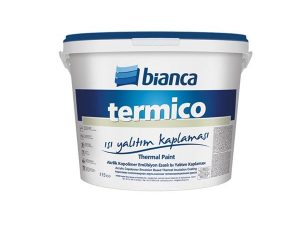 BANCA THERMAL INSULATION COATING WHITE THERMAL PAİNT 15 LT | BANCA ISI YALITIM KAPLAMA BEYAZ ISI BOYA 15 LT