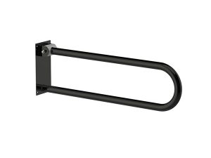 MAXİFLOW ARTICULATED MOVABLE STANDARD GRAB BAR Ø32 BLACK 28809
