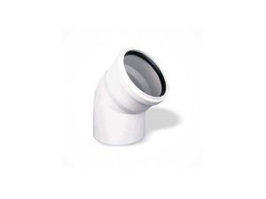 HAKAN PLASTIC PVC ELBOW 45 110X45