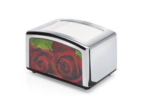 FLOSOFT NAPKIN HOLDER F031 DOT CHROME PLATED