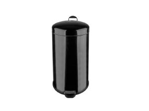 MAXİFLOW PEDAL OPERATED BUMP LID DUSTBIN PAINTED BLACK 5 LT 30833