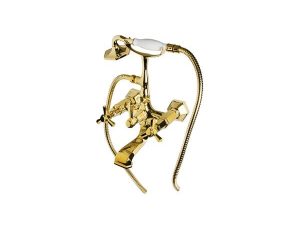 NEWARC HEXA BATHROOM FAUCET GOLD 104518