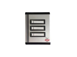 MAS 3-BELL BUTTON ALUMINUM