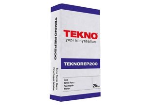 TEKNOREP 200 THIN REPAIR MORTAR 25/1 | TEKNOREP 200 İNCE TAMİR HARCI 25/1