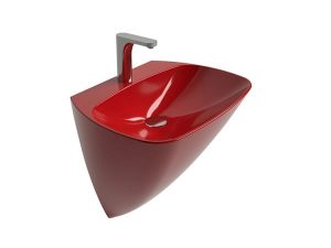 NEWARC MONOBLOC WASHBASIN MONO 49,5X46X62CM BRIGHT RED 3818R