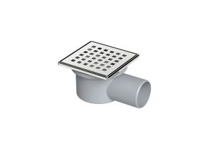 MAXİFLOW LEGAL FLOOR DRAIN 10X10 Ø70 SIDE OUTLET 13969