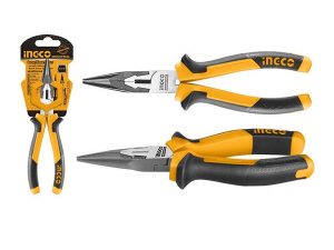 INGCO INDUSTRIAL NEEDLE NOSE PLIERS 160MM ING-HLNP28168