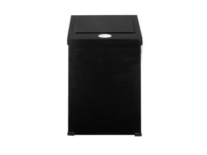 MAXİFLOW SWING LID DUSTBIN 54 LT BLACK 28716