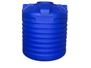 POLDE POLYETHYLENE 3 LAYER VERTICAL BLUE WATER TANK 3000 LT