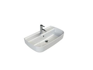 TURQUOISE CERASTYLE AQUA COUNTERTOP SINK 75X40CM 078700-U