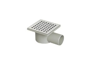 MAXİFLOW ECO FLOOR DRAIN 10X10 Ø50 SIDE OUTLET 26583 | MAXİFLOW ECO YER GİDERİCİ 10X10 Ø50 YAN ÇIKIŞ 26583