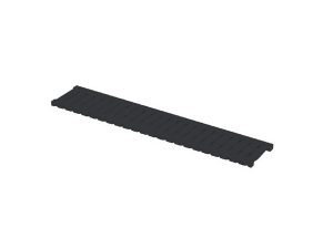 MAXIFLOW PLASTIC DUCT GRATING 100X500MM BLACK 26865