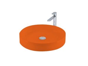 NEWARC MILTES COUNTERTOP WASHBASIN BRIGHT ORANGE 44X11.5CM MILT L 044-O