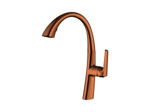 NEWARC ENERGY SPIRAL SINK FAUCET SHINY COPPER 891925 | NEWARC ENERGY SPİRAL LAVABO BUSKUTUSU PARLAK BAKIR 891925