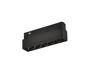 FORLIFE BLACK COMPACT LENSED MAGNET LUMINAIRE 6W 3200K DAYLIGHT FL-6611