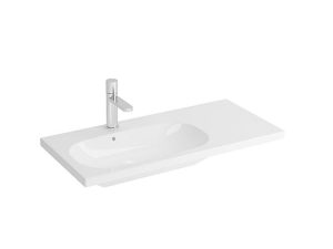 NEWARC WASHBASIN WITH ETAGERE RIVER 80X38X4CM 506080