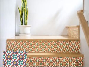 BOSS TAPE ADHESIVE PVC TILE MOROCCAN 30X30CM